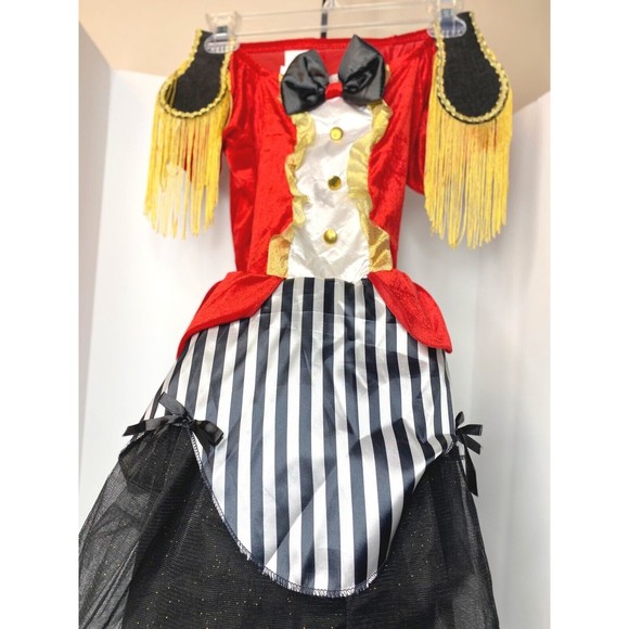 BIG TOP CUTIE GIRLS CARNIVAL COSTUME (dress only) size Med. 8-10, HALLOWEEN - Picture 4 of 9